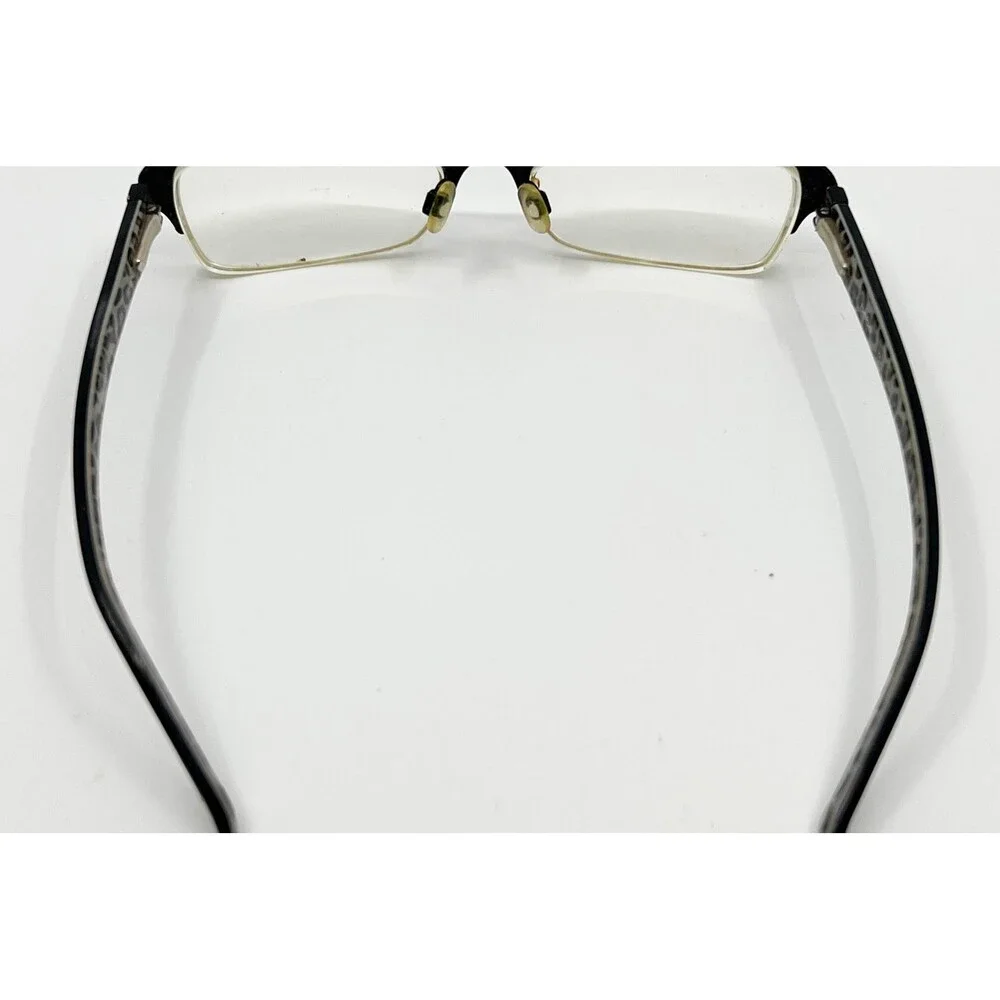 Bebe Eyeglasses Womens Black Leopard Print Agreeable BB5010 53-17-135